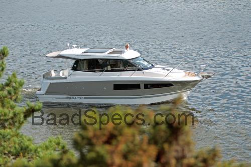 Jeanneau NC 9 anmeldelser og tekniske specifikationer